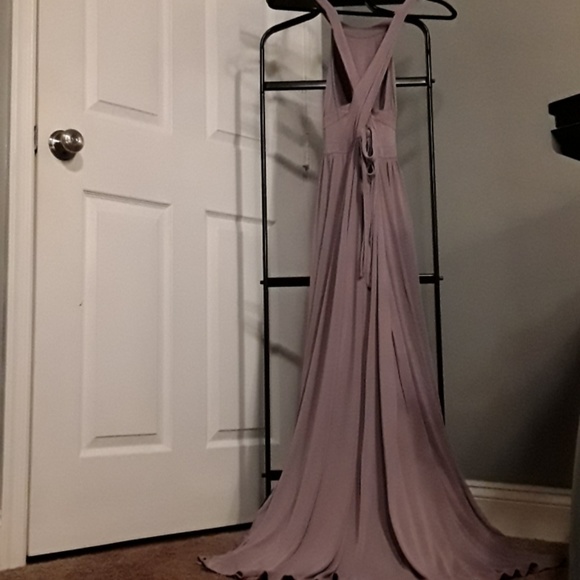Dusty lavender Greek goddess style , cross back ha - Picture 4 of 4